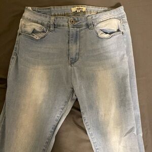 Light blue jeans